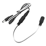 Solar Panel Power Extension Cable DC Extension Cable for Solar Photovoltaic Panel LED Lights Cameras 1m / 3.3ft