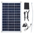 12V Solar Water Pump Professional Efficient Low Noise Solar Powered Water Fountain Pump for Bird Bath Ponds Garden