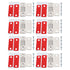 8 Pack Magnetic Door Catch Ultra Thin Door Latch Adhesive Stainless Steel 2 Way Installation Cabinet Closer for Kitchen