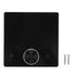 Thermostat ABS Black Smart Programmable WiFi Digital Touchscreen LCD Color Thermostat for Household Black