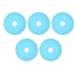 5Pcs 100mm 4 Inch Glass Cutting Disc Diamond Glass Cutting Disc Ultra Thin Saw Blade for Grinding Glass Jade Wine Bottles Tile Blue