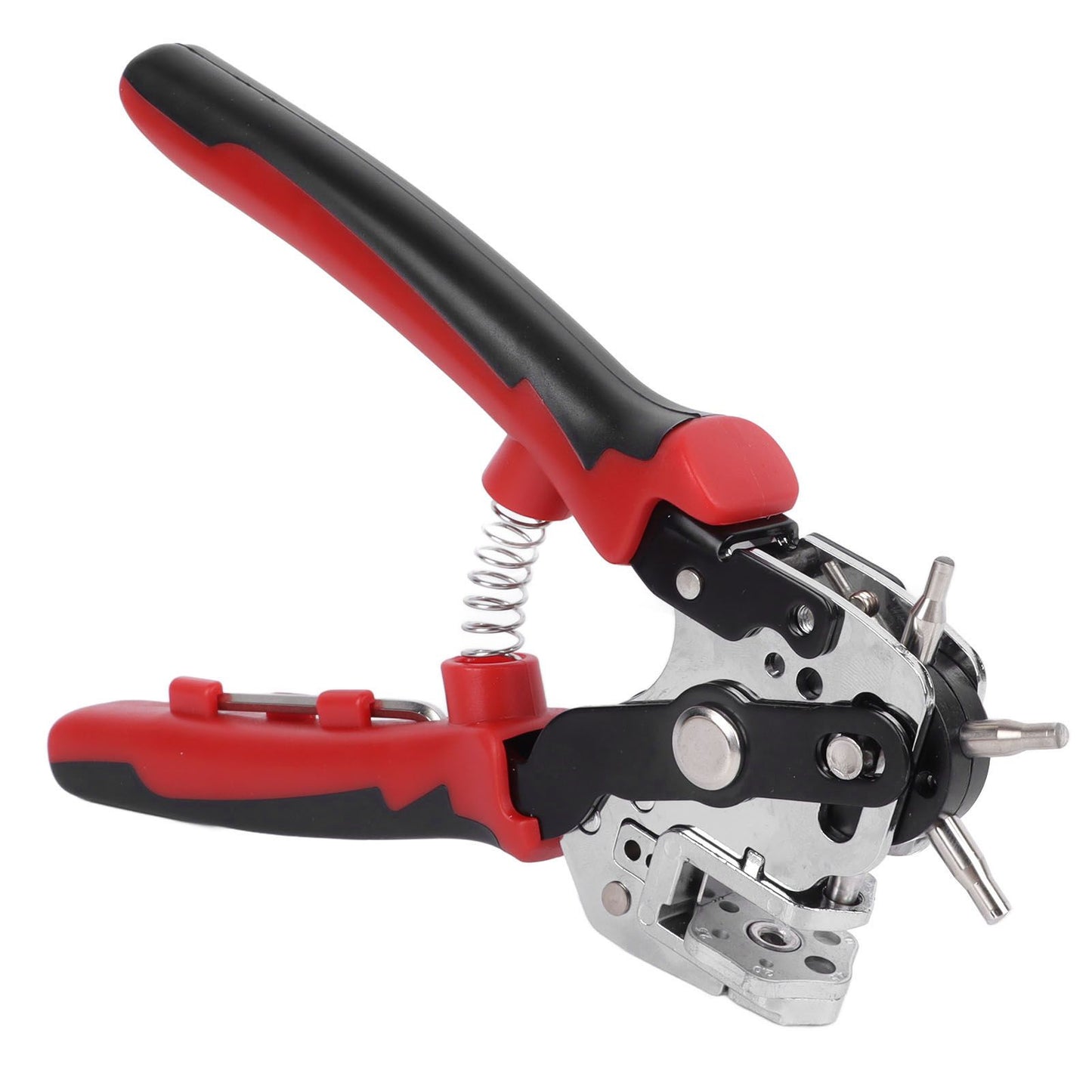 Leather Hole Puncher Punch Plier for Belts Watch Bands Handbag Straps Fabric DIY Home Craft Projects Multi Hole Sizes Make