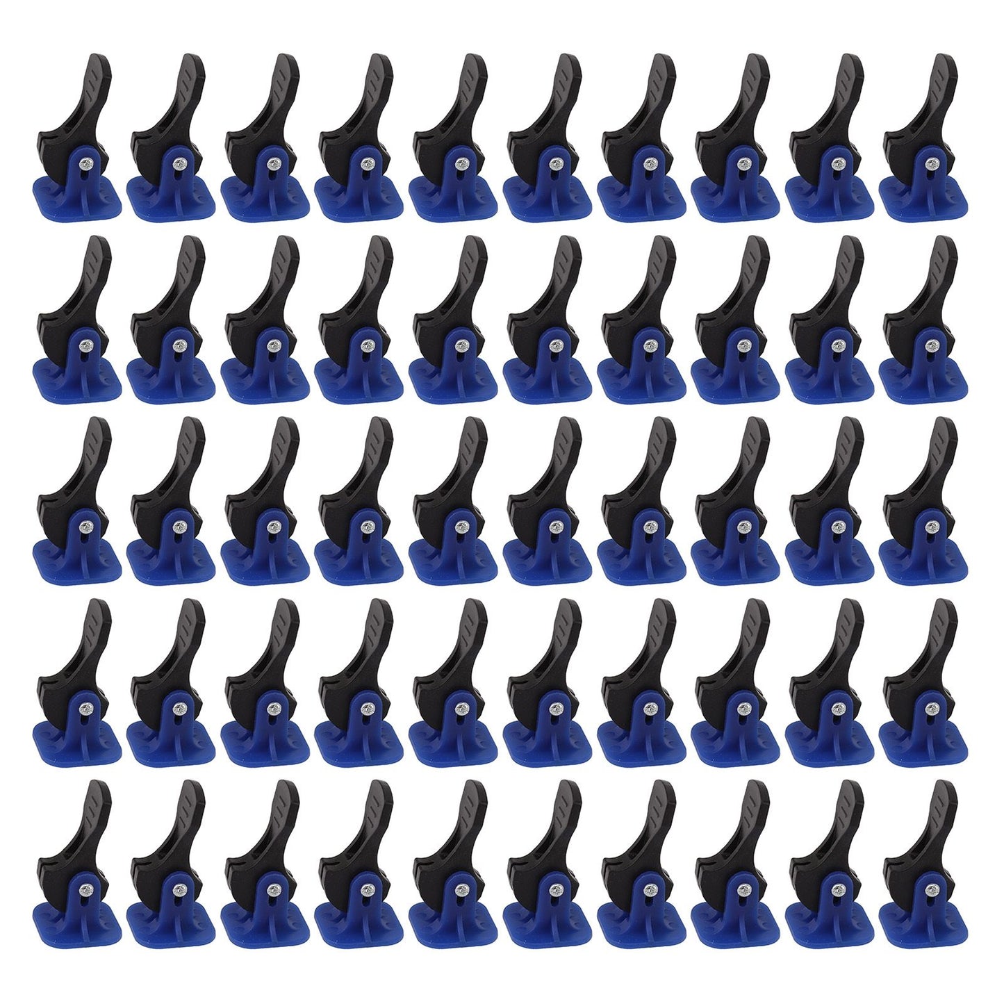 Tile Leveling System Kit 50pcs Reusable Tile Leveler with T Pin Tools for Wall Floor Tile Adjustment