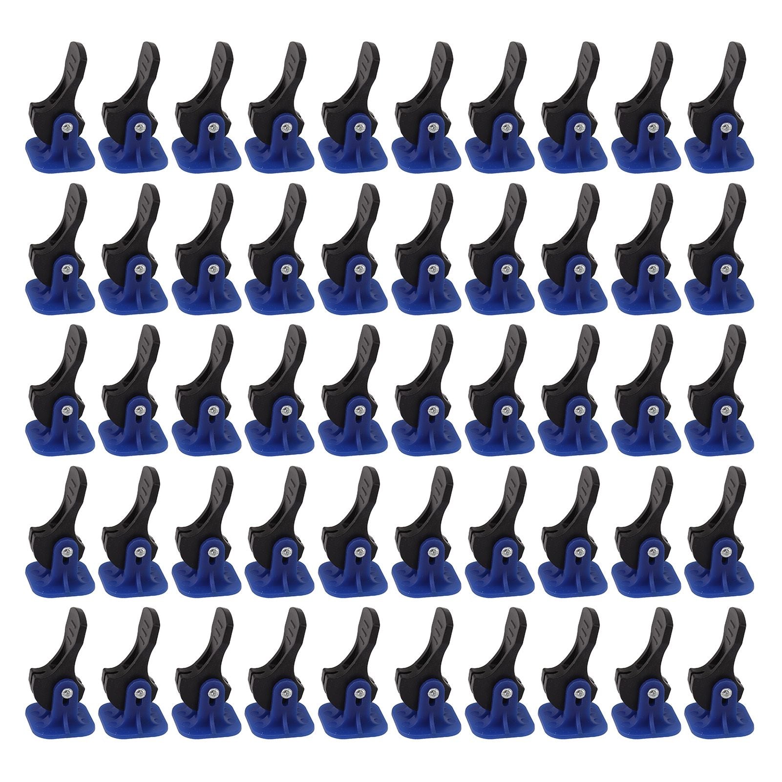 Tile Leveling System Kit 50pcs Reusable Tile Leveler with T Pin Tools for Wall Floor Tile Adjustment