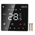16A Smart Thermostat LCD Color Touchscreen PC Programmable Electric Heating Thermostat for Home Hotel Office AC 90 to 240V WiFi