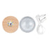 6cm 3D Crystal Ball Luminous Clear Sculpture Round Astronomy Ball Miniature Sculpture Ball Night Light Moon Crystal Ball