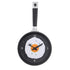 Wall Clock ABS Fried Egg Frying Pan Shape Silent Battery Operated Wall Clock for Bedroom Living Room Kitchen Pink
