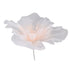 Gauze Flower 19.7in Diameter Soft Bright Colors Light Reusable Handcrafted Organza Flower for Wedding Photography Family Pink