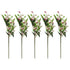 5PCS Artificial Berries Artificial Pip Berry Stems Decoration for Living Room Office Purple