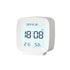Kids Alarm Clock LED Digital Indoor Alarm Clocks with Temperature and Humidity Display for Kids White