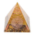 6cm Positive Energy Pyramid Tabletop Ornament Energy Generator for Stress Reduce Healing Meditation