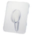 Art Photo Frame Vase Resin Multi Functional Hydroponic Flower Vase for Office Home Transparent White