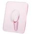 Art Photo Frame Vase Resin Multi Functional Hydroponic Flower Vase for Office Home Transparent Red