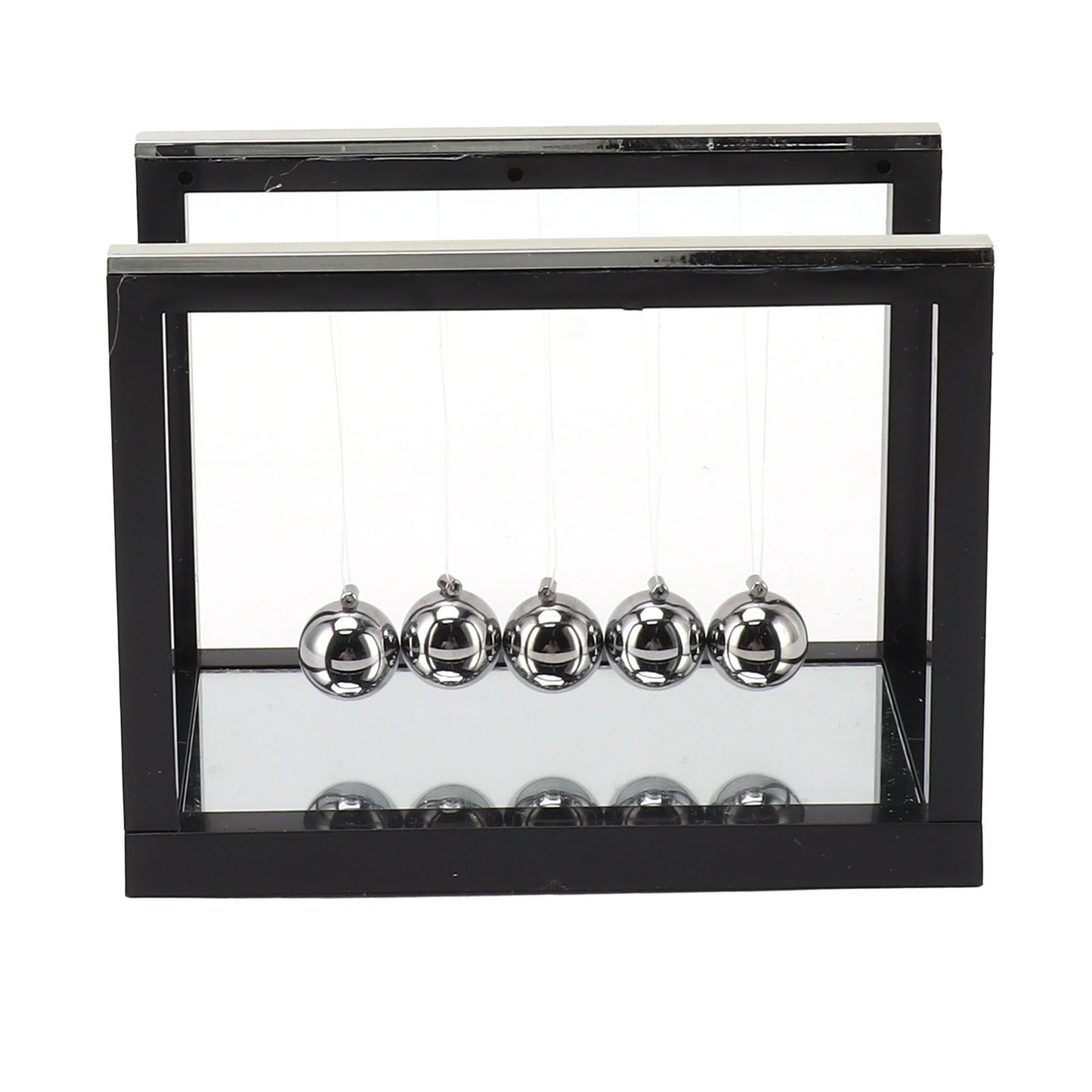 Newton Cradle Balance Balls Stainless Steel Balance Balls Bottom Mirror Stress Reliefswing Balls Desktop Decoration Toy