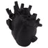 Heart Shaped Vase Decorative Modern Resin Exquisite Planter Pot for Home Office Bedroom Wedding Black