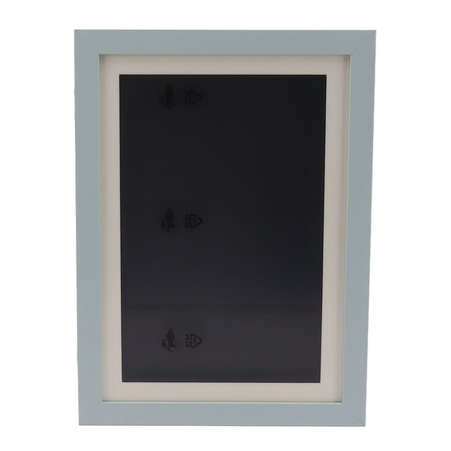 Kids Art Frame Density Board PS Magnetic Front Opening Changeable Artwork Display Frame Holds 50PCS Pictures for Crafts Drawing Schoolwork Blue