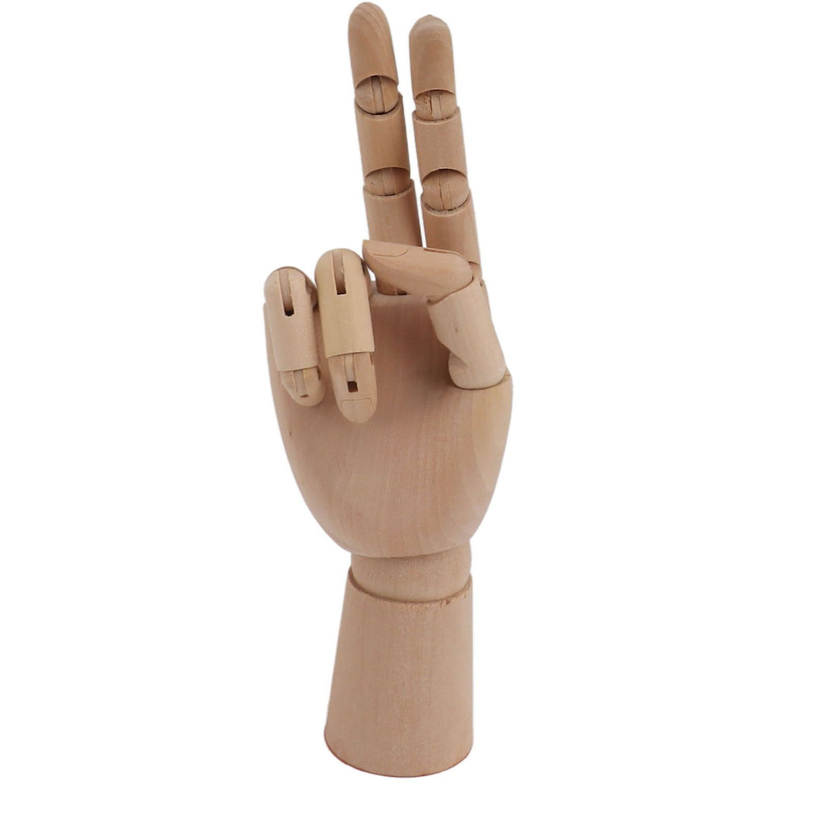 Flexible Wooden Hand Model Moveable Wooden Artists Manikin Hand Figure Hand Model for Sketching Drawing Painting 7116A 0201 Right Hand Small