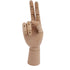Flexible Wooden Hand Model Moveable Wooden Artists Manikin Hand Figure Hand Model for Sketching Drawing Painting 7116A 0201 Right Hand Small