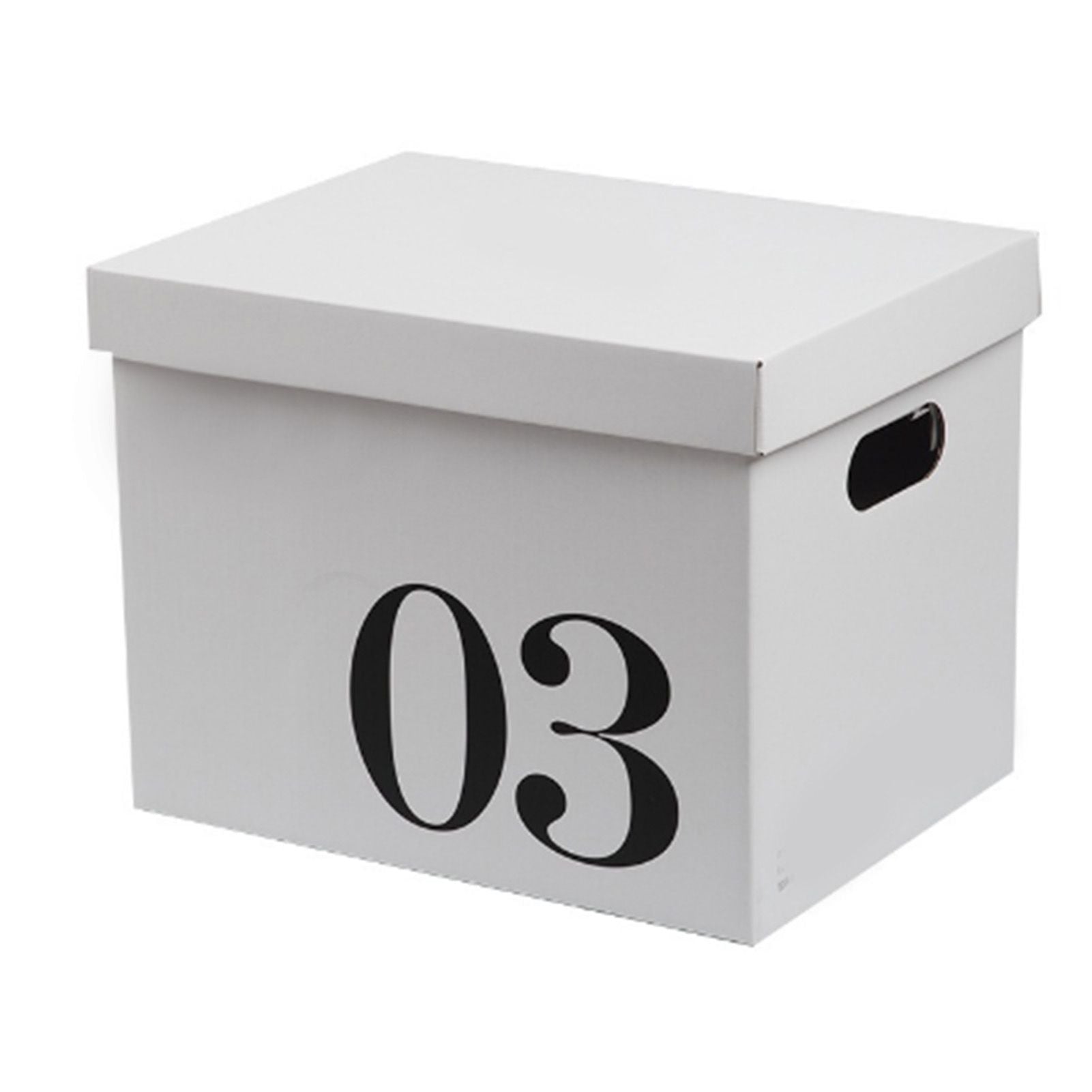 Cardboard Storage Box Large Capacity Storage Organizer Box Corrugated Paper Moving Box for Dormitory Toy No.3 Box
