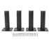 Furniture Legs Adjustable Iron Cabinet Legs Metal Round Sofa Support Foot Adjustable Feet for Kitchen Table