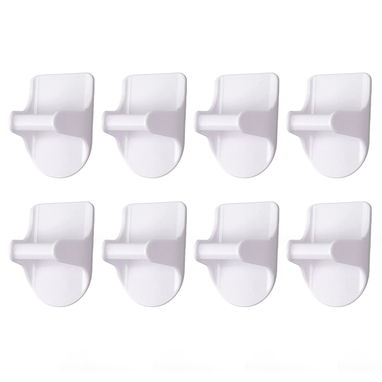 8 PCS Spray Bottle Holder ABS Save Space Strong Adhesive Spray Bottle Hanger for Home Cabinets