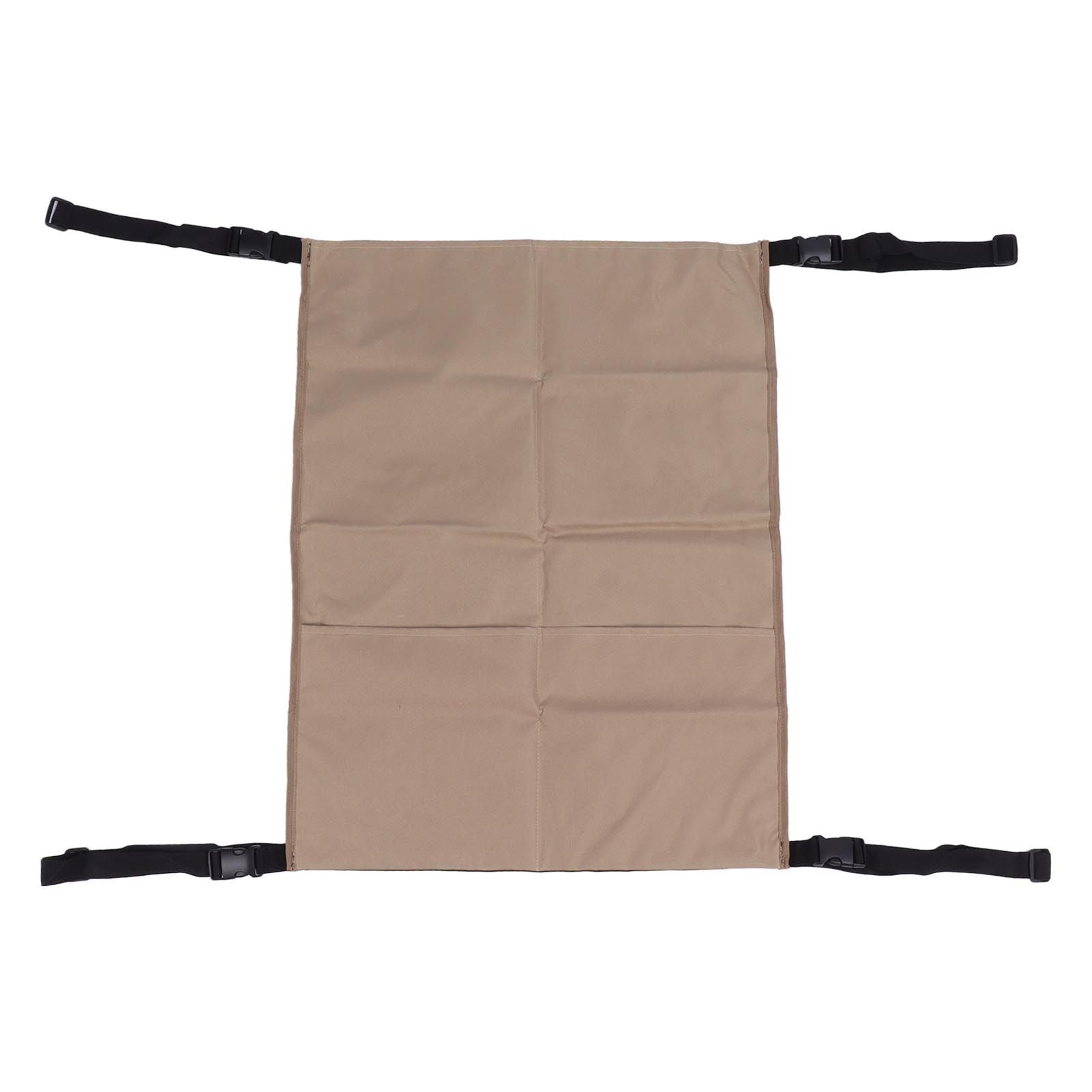 Oxygen Tank Holder Bag 600D Oxford Cloth Hook Design Dual Oxygen Tank Holder for Medical Personal Use Khaki