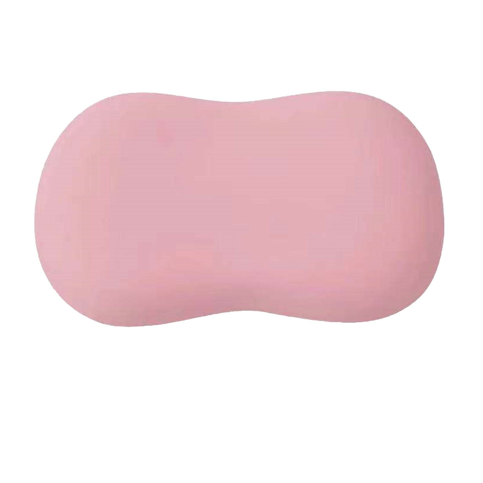 Memory Foam Pillow for Sleeping Ergonomic Cervical Pillow Neck Support Pillow Contour Support Bed Pillow for Neck Shoulder Pain Pink