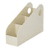 Desk Organizer Space Saving Multifunctional Desktop Storage Box for Office Dormitory Book Stationery Creamy Yellow S