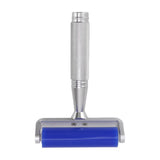 Blue Silicone Manual Roller Static Cleaner Tool Sticky Roller for Screen Film Hair Dust Remover Low Viscosity 8in