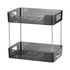 Desktop Organizer 2 Tier Ample Space Modern Storage Rack Shelves for Office Bedroom Home Decoration Grey