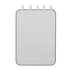 Portable Lightweight Divider Tray Beach Bag Divider Tray for Dividing Space Clothing Snacks Black