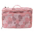 Knitting Bag Pink Oxford Cloth DIY Multifunctional Portable Crochet Holder Bag with Dividers for Knitting Needles Yarn Balls Sewing Supplies