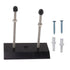 Skateboard Hanger Durable Acrylic Vertical Floating Effect High Stability Skateboard Wall Mount for Deck Display Storage Black
