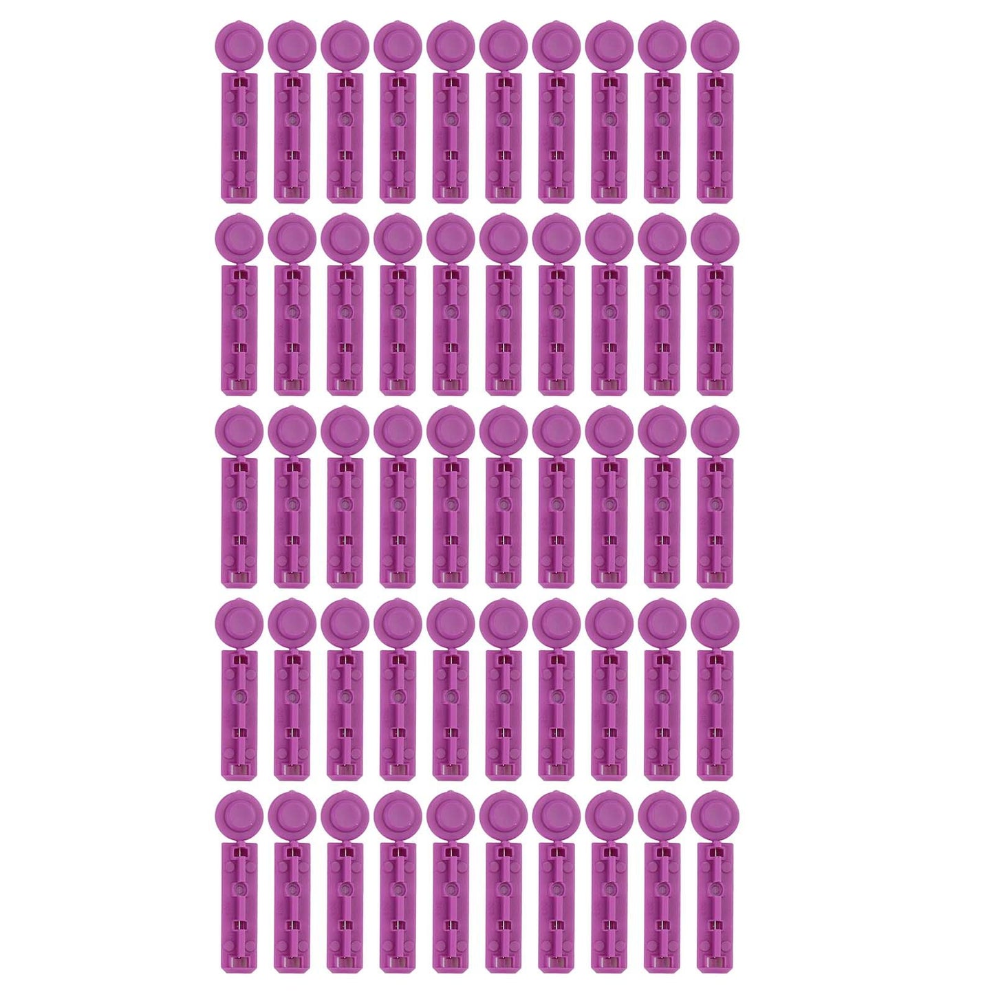 50PCS Diabetic Lancets for Blood Testing Glucose Testing Fits Most Lancing Devices Safe Single Use Blood Sugar Lancets