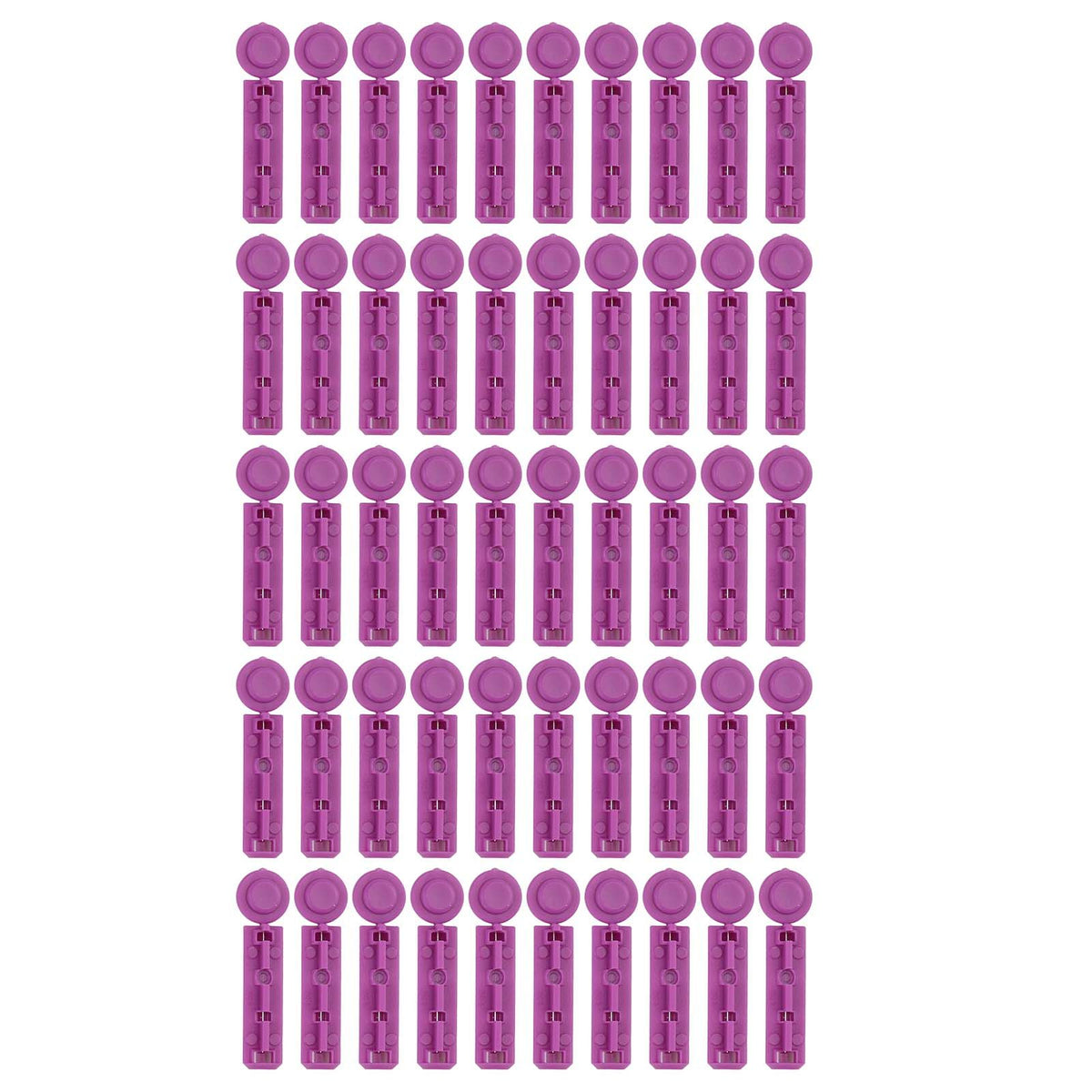 50PCS Diabetic Lancets for Blood Testing Glucose Testing Fits Most Lancing Devices Safe Single Use Blood Sugar Lancets