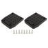 2 PCS Drywall Stilt Sole Anti Slip Pads Nylon and PVC Drywall Stilt Sole Foot Pads for Construction Painting