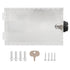 Thermostat Lock Box Universal Large Transparent Thermostat Protective Guard for Thermostat On Wall Coded Lock