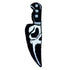 Skull Knife Carpet Horror Scary Scream Bedside Rug Wear Resistant Cashmere Home Welcome Decor 76.2CM
