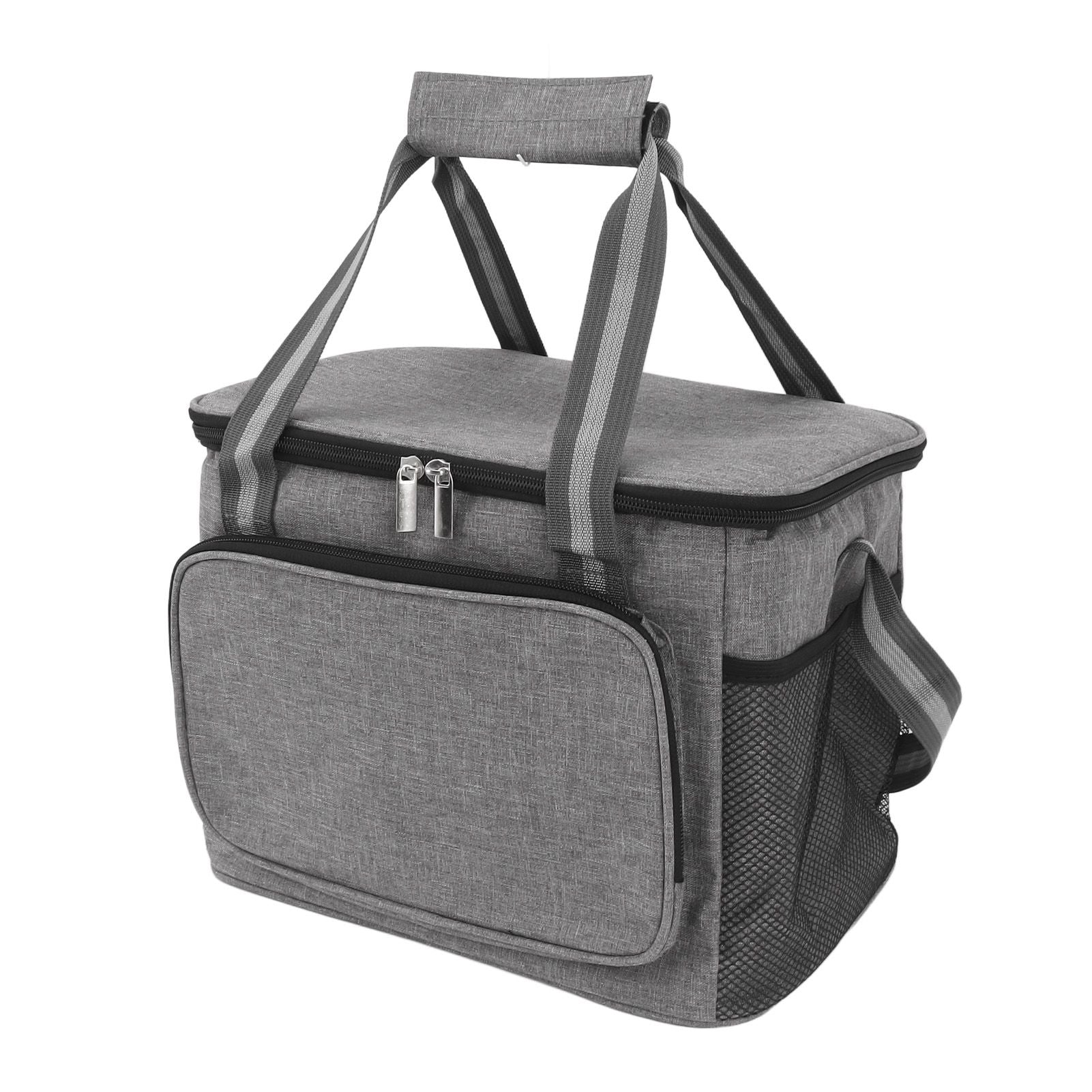 12L Insulated Bag Portable Insulated Food Delivery Bag Leakproof Thermal Bag for Camping Travel Picnic Party