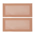 2Pcs Baby Proof Vent Cover Child Proof Safe Soft Silicone for Home Floor Catch Debris Hair Insect Pink