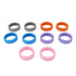 Luggage Wheels Cover Silicone Noise Reduction Shock Absorb Colorful Soft Suitcase Wheels Protective Cover