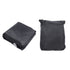 Outdoor Chair Cover Black Oxford Cloth Waterproof Wind Dust UV Proof Furniture Cover with Buckle Adjustable Drawstring