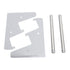 Mechanical Keyboard Display Stand Detachable Safe Stable Anti Slip Transparent Acrylic Keyboard Display Stand Holder for Tablet Photo Paintings
