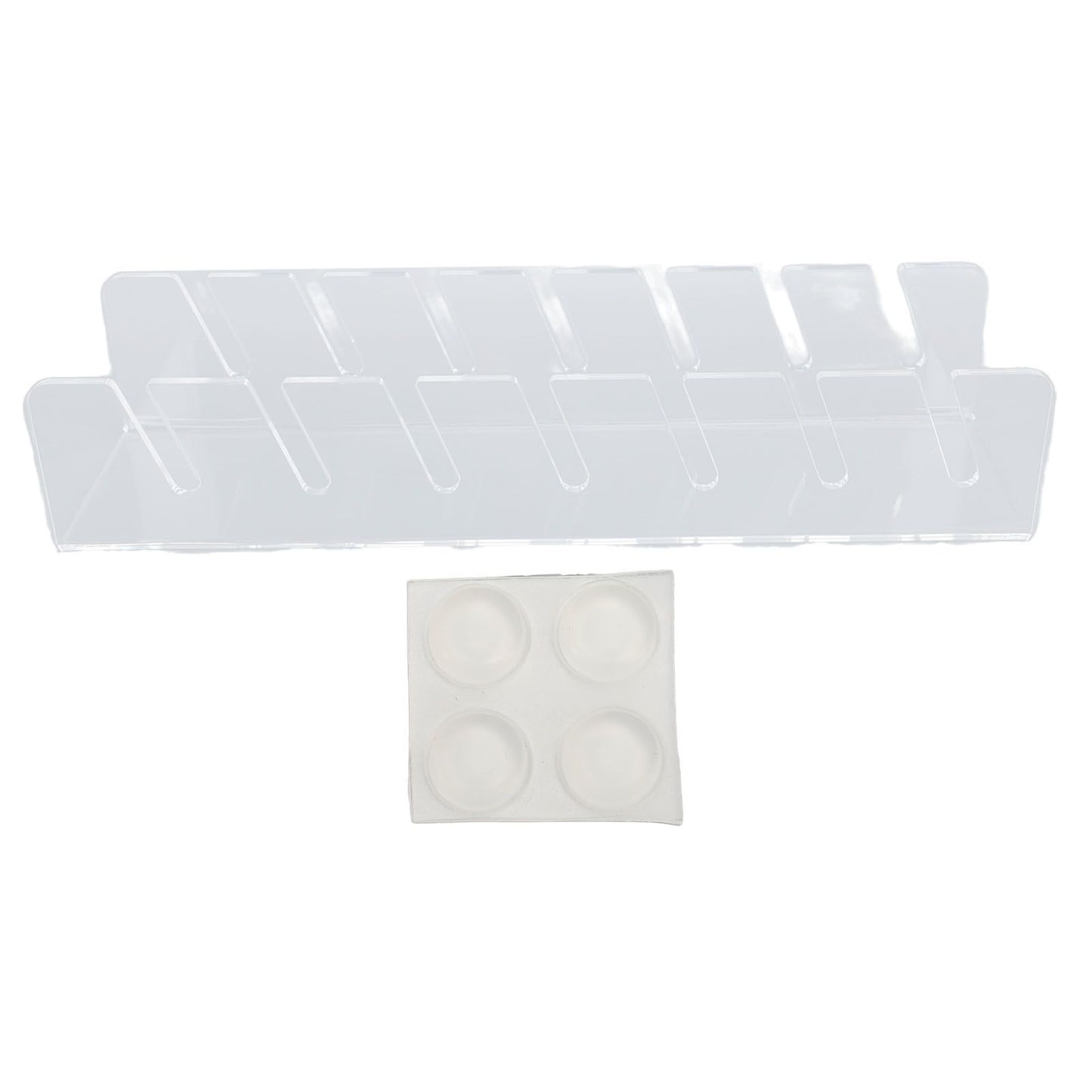 Hat Display Racks Hold 7 Baseball Caps Vertical Display Acrylic Baseball Cap Organizer for Closet Bedroom Transparent