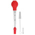 Turkey Baster Needle with Sauce Brush Barbecue Oil Drip Seasoning Tube Tools Sauce Needle Red