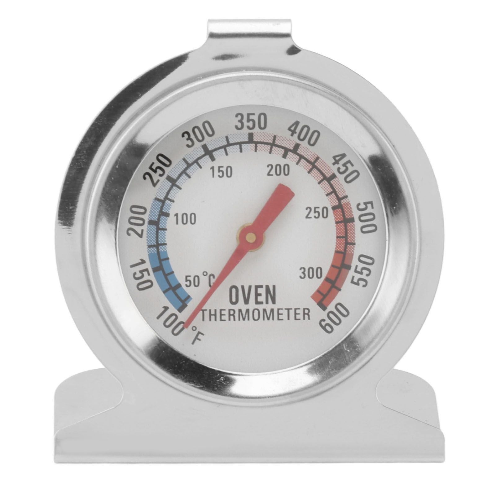 Oven Thermometer High Accuracy Heat Resistant Stainless Steel Thermometer for Kitchen Refrigerator