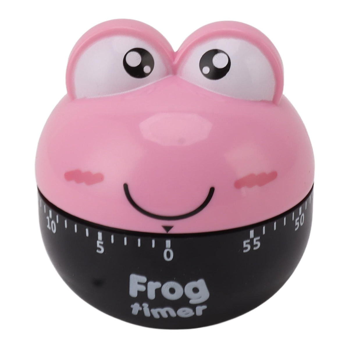Cartoon Machinery Timer High Accuracy Adjustable 60 Minutes Mechanical Kitchen Cooking Timer for Kitchen Study Pink