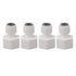 4Pcs Plastic Draft Beer Barrel Dispenser Adapter Beer Machine Maker Dispenser Adapter DN65