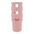 Cup Protector Sleeve Slip Resistant All Wrapped Detachable Silicone Water Cup Boot for 30oz Cups Light Pink