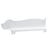 Sink Splash Guard Versatile Splash Proof Heat Resistant Rugged Kitchen Sink Water Splash Guard for Countertops Home White